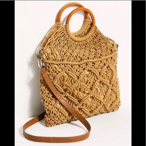 Free People Crochet Purse